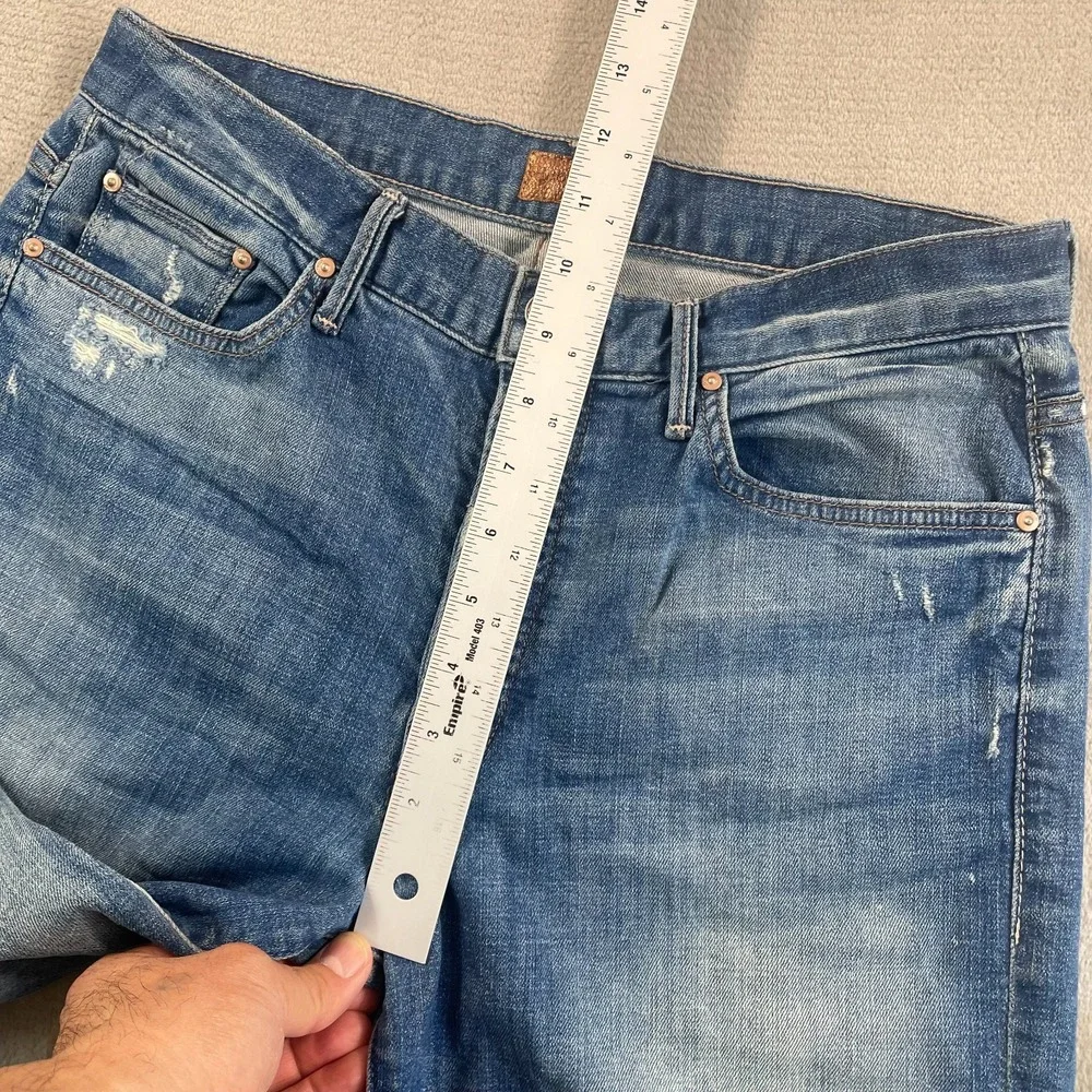 MOTHER The Brother Distressed Jeans in Getting Rowdy Women 30 (Tag 26) USA Made - Picture 11 of 14